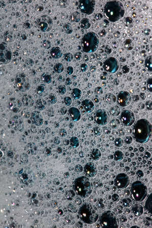 Colorful water bubbles close up modern background high quality big size prints