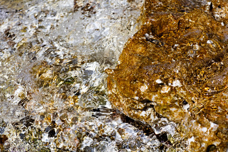 Sea rocks close up nature background high quality metal prints summer mood exploring beach places in creta island amazing feelings home decorの写真素材