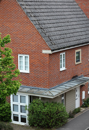 Architecture of London Besingstock buildings close up big size high quality printsの写真素材