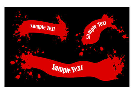 Spleshe setのイラスト素材