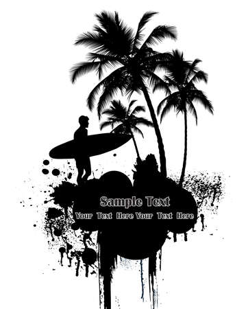 Surferのイラスト素材