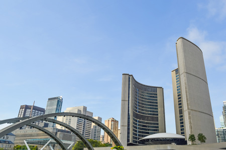 TORONTO, CANADA - 13TH JANUARY 2015: The Fairmont Royal York Hotel