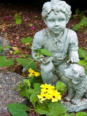 Garden Statueの写真素材