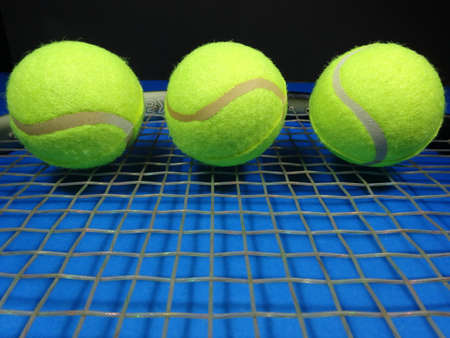 Tennis balls.の写真素材
