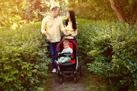 outdoor portrait of a family