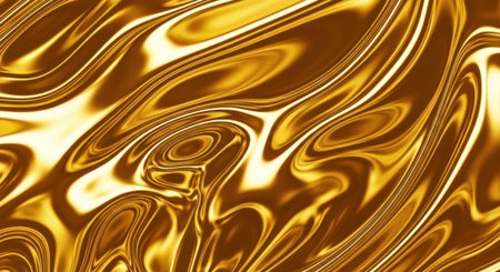 abstract gold background with some smooth lines in it (see more in my portfolio)の素材