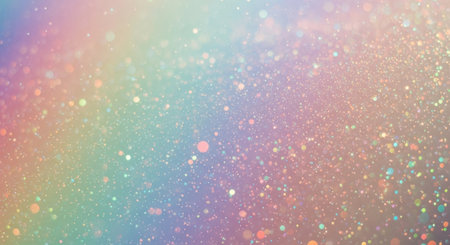 Colored abstract background with bokeh defocused lights and starsの素材
