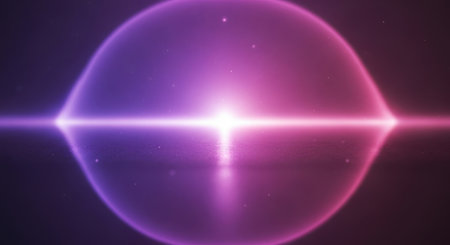 particles and optical flares blue loop flicker bokeh light effectの素材