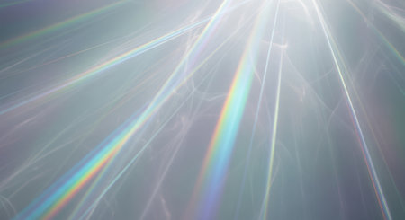 Abstract rays of light. 3d rendering, 3d illustration.の素材