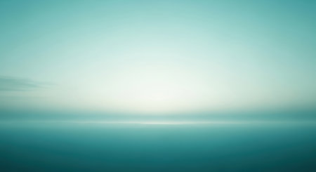 Beautiful sea and sky abstract background. Nature background with copy space.の素材