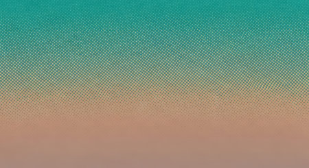 abstract background with halftone dots in blue and pink colorsの素材