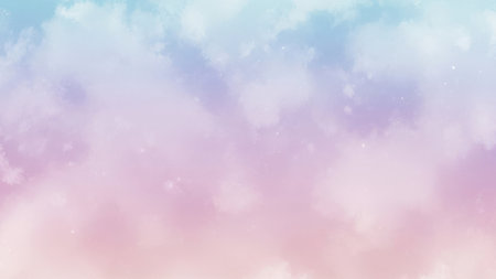 Soft cloudy is gradient pastel,Abstract sky background in sweet colorの素材