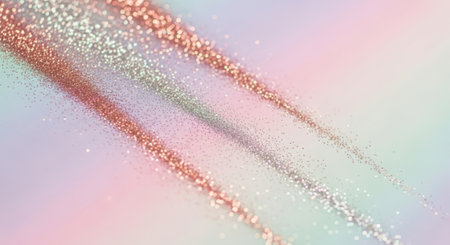 Glitter vintage lights background. Elegant abstract background with defocused lights.の素材