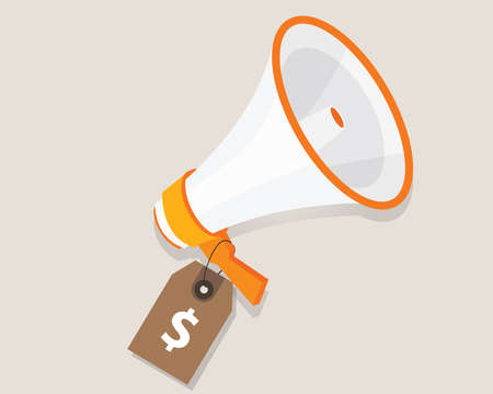 Marketing cost budget promotion plan.のイラスト素材