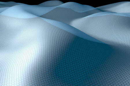 Graphene hexagon array pattern texture honeycombの写真素材