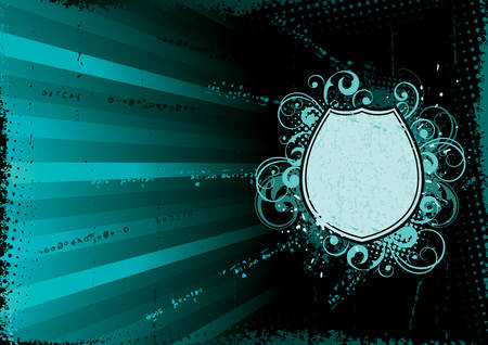 Decorative vegetative compositionのイラスト素材