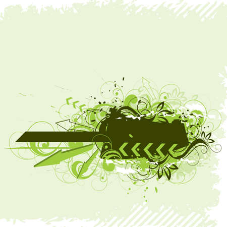 Vegetative abstractionのイラスト素材
