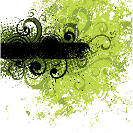 Vegetative compositionのイラスト素材