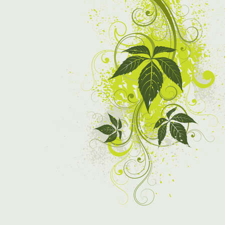 Abstract plantのイラスト素材