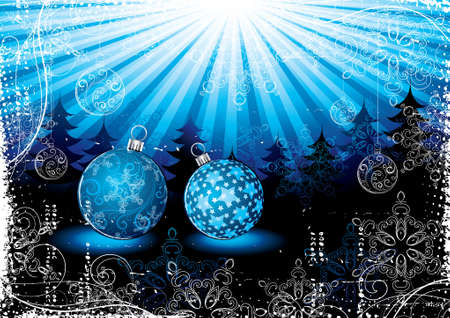 New Year's compositionのイラスト素材