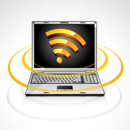 Laptopのイラスト素材