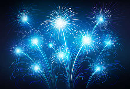 Fireworksのイラスト素材