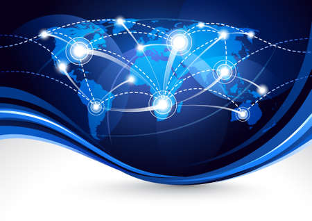 World mapのイラスト素材