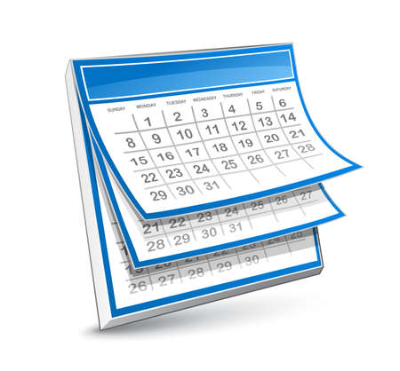 Calendarのイラスト素材
