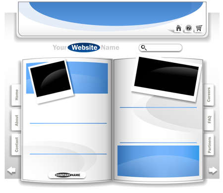 Website designのイラスト素材