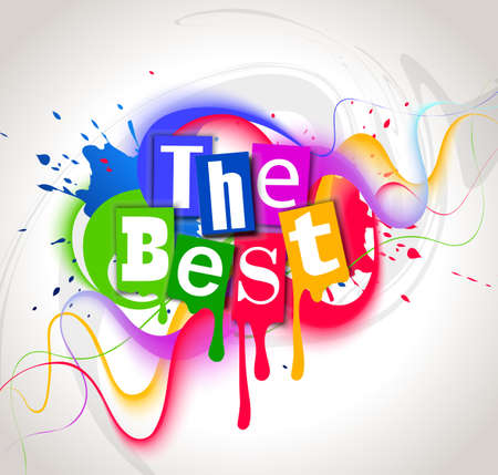 Colour background. Vector illustrationのイラスト素材