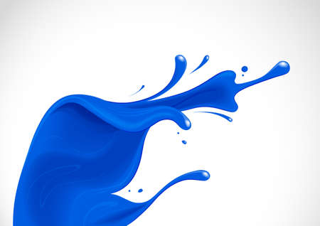 Paint. Vector illustrationのイラスト素材