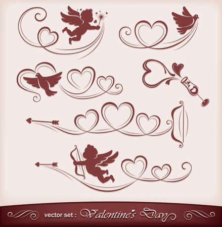 Icons for Valentineのイラスト素材