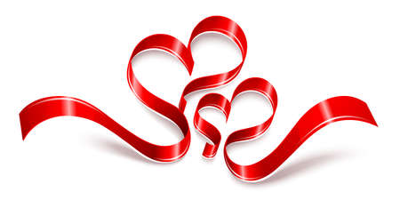 Valentine hearts. Vector illustrationのイラスト素材
