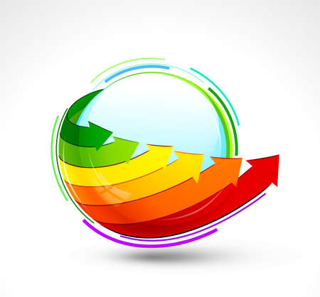 Energy icon. Vector illustrationのイラスト素材