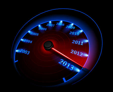 Speedometer 2013 のイラスト素材