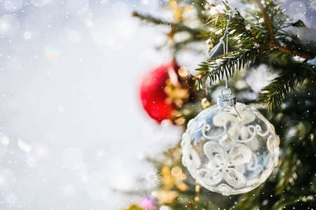 Christmas decoration on the tree