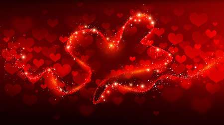 Background for Valentine s Dayのイラスト素材