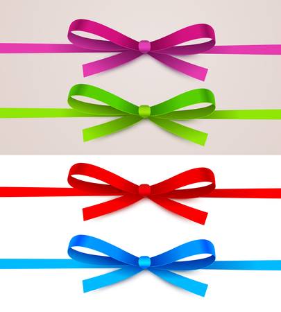 Set of bowのイラスト素材