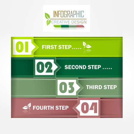 Infographic creative designのイラスト素材