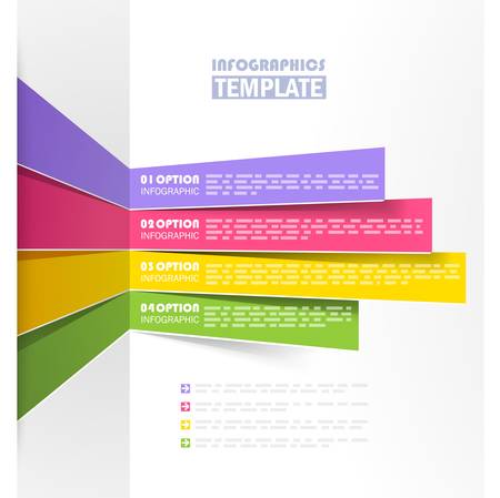 Creative info graphic templateのイラスト素材