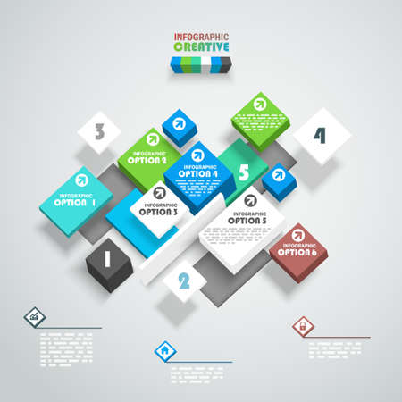 Abstract design templateのイラスト素材