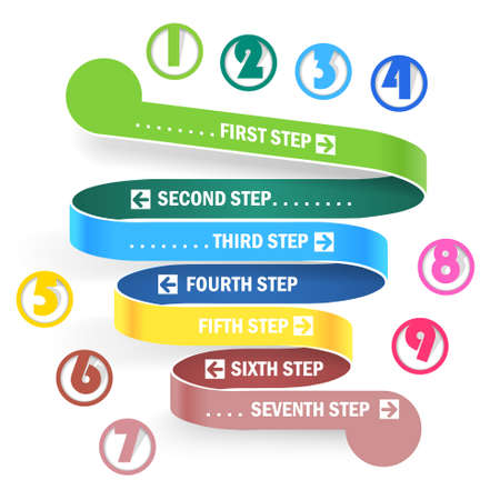 Creative info graphic templateのイラスト素材