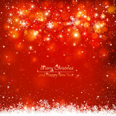 Christmas red backgroundのイラスト素材