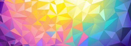 Low poly colored background. illustrationのイラスト素材