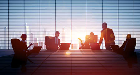 Business People Teamwork. Vector