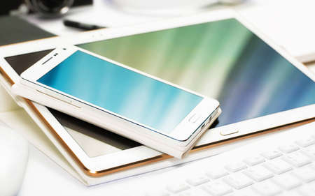 Modern Electronic Devicesの写真素材