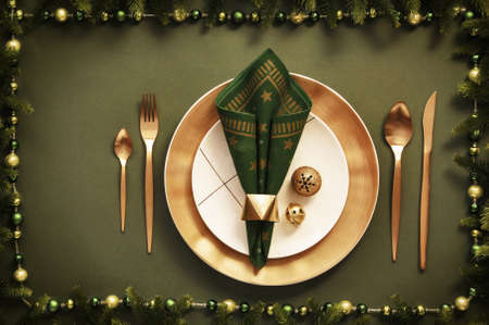 Christmas menu conceptの写真素材