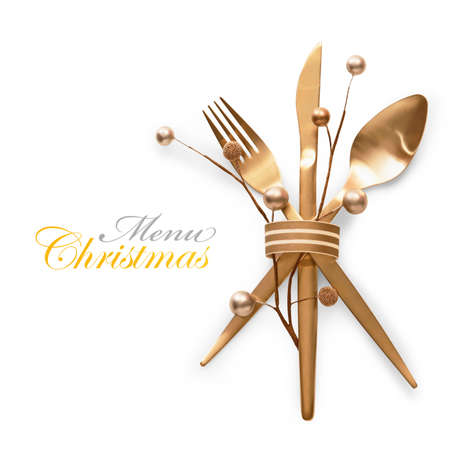Christmas menu conceptの写真素材