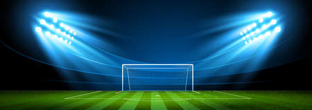 Football Arena. Stadium. Vectorのイラスト素材
