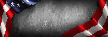 Flag United States of America for Memorial Day or 4th of July